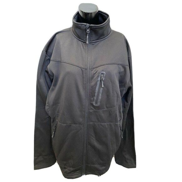 NWT- PULSE FULL ZIP SOFT SHELL JACKET Polyester Li - Picture 1 of 10